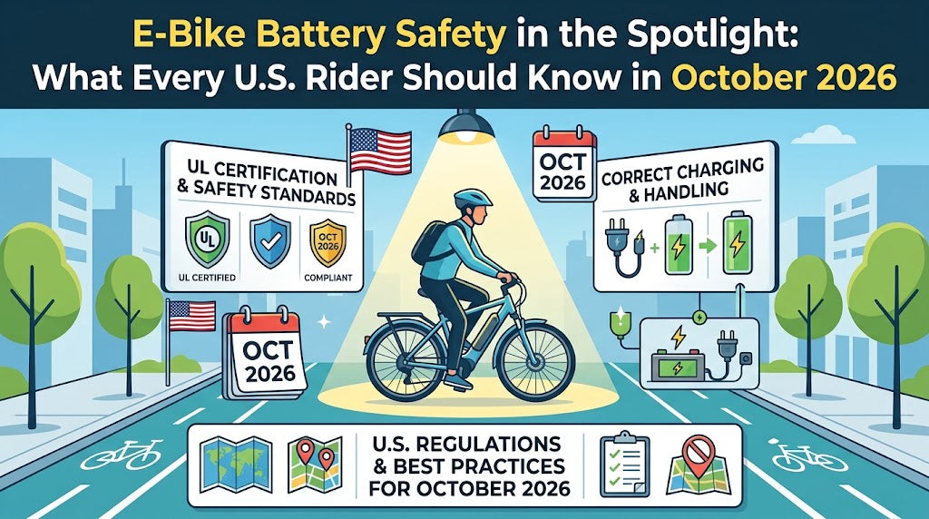 E-Bike Battery Safety in the Spotlight: What Every U.S. Rider Should Know in October 2026
