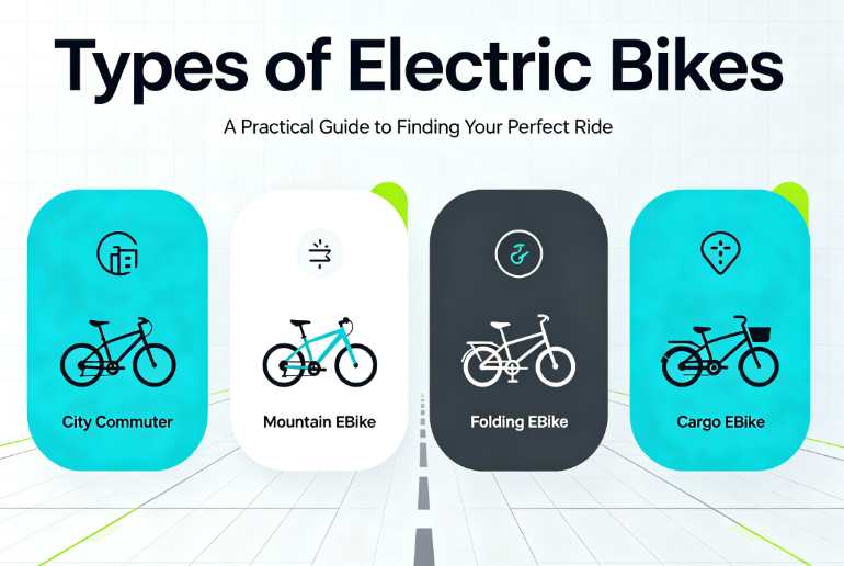 Types of Electric Bikes: A Practical Guide to Finding Your Perfect Ride
