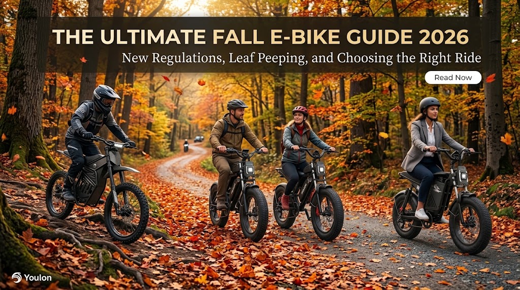 The Ultimate Fall E-Bike Guide 2026: New Regulations, Leaf Peeping, and Choosing the Right Ride
