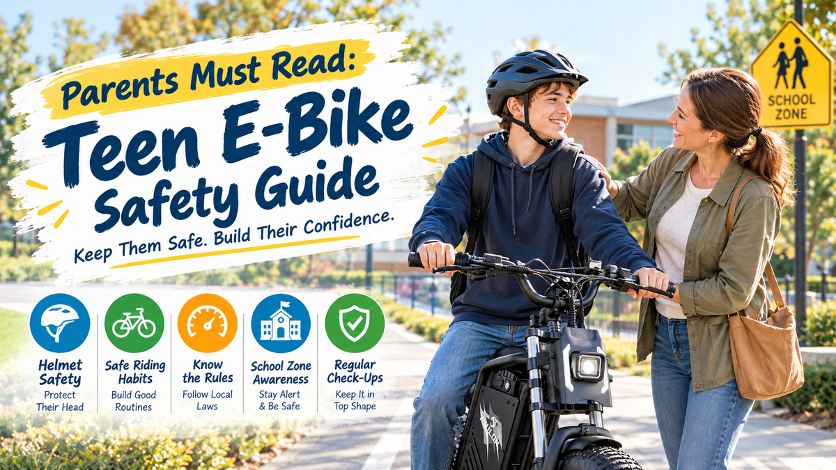 Parents Must Read: Teen E-Bike Safety Guide