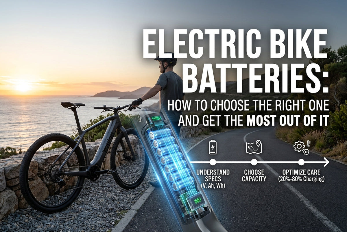 Electric Bike Batteries: How to Choose the Right One and Get the Most Out of It