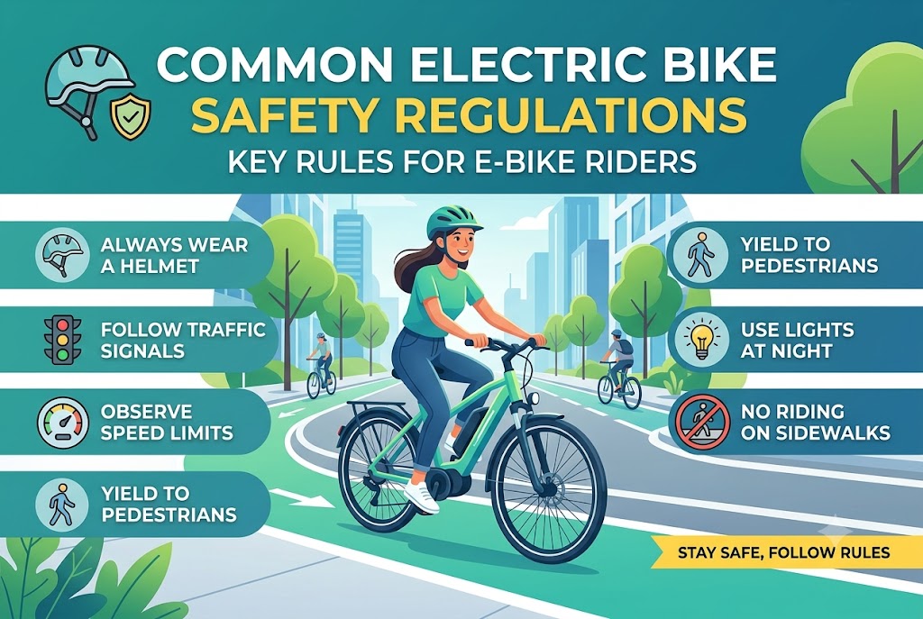 Common Electric Bike Safety Regulations